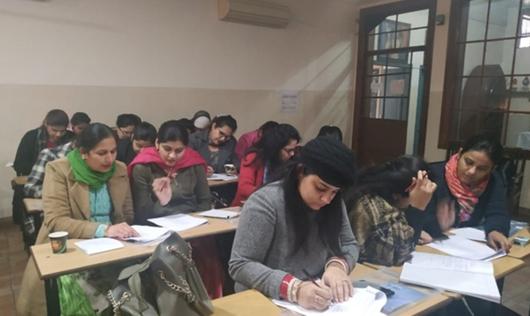 Grammar Teaching Workshop at Senior Study II Amritsar